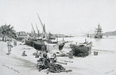 Lo stretto di Messina, con l